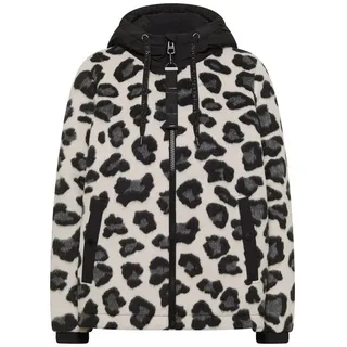 Cecil Übergangsjacke Beige/Grau/Schwarz S