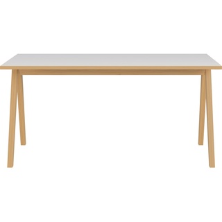 Germania Schreibtisch mit vier langen Tischbeinen aus Massivholz GW-Helsinki 4173