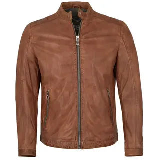 Milestone Lederjacke Lammnappa in Kupfer | Gr.: 48