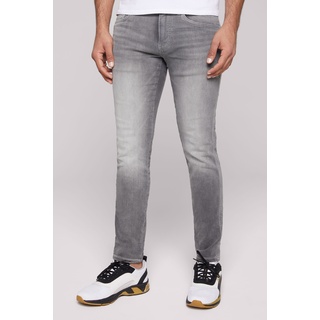 Regular-fit-Jeans CAMP DAVID Gr. 34, Länge 30, grau Herren Jeans Regular Fit mit zwei Leibhöhen