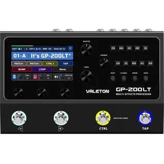 Valeton GP-200LT Effektpedal für E-Gitarre und E-Bass