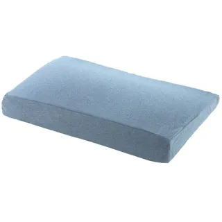 Theraline Kinderkopfkissen Melange Blau-Grau, Blau