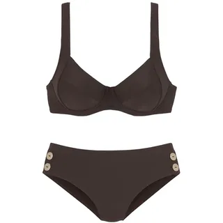 VIVANCE Bügel-Bikini Damen dunkelbraun Gr.36 Cup B