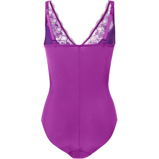 Tchibo - Spitzenbody - Damen - Gr. 40 - lila