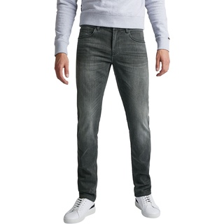 PME Legend Herren Jeans NIGHTFLIGHT Regular Fit Grau Grau Ptr120-Smg Normaler Bund Reißverschluss W 34 L 36