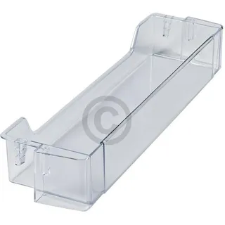 Whirlpool Flaschenhalter für Kühlschrank 440x113mm / 481010476967 - Silber/Schwarz