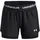 2in1 Trainingsshorts Mädchen Schwarz L