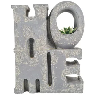 ABC home Schriftzug Beton 28x6 cm