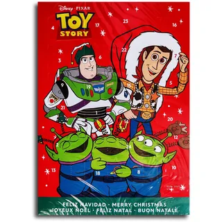 Toy Story Schokoladen Adventskalender Weihachtskalender Schoko Kalender 75 g