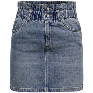 ONLY Mille Life High Waisted Denim Paperbag Skirt - S