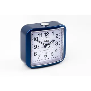 MEBUS 26158 Quarzwecker blau