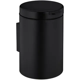 Relaxdays Kosmetikeimer 5 l Schwarz