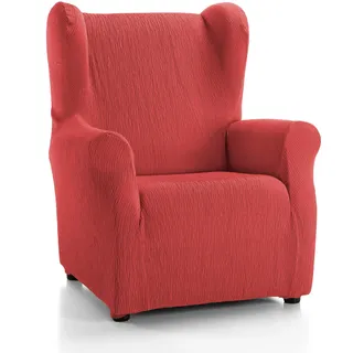 Martina Home Emilia Bezug für Ohrensessel, Polyester Baumwolle, rot
