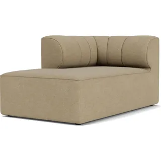Eave Seamline Bouclé Linke Chaiselongue für Modulsofa 86 x 142 cm beige