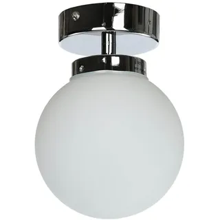 Licht-Erlebnisse TOHO 1 E14 rund Chrom Glas