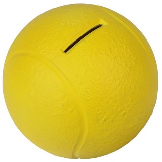 HMF Spardose 489, Tennisball mit Schlüssel, 10 cm Durchmesser