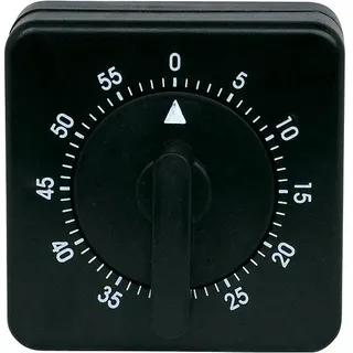 Efalock Professional Kurzzeitwecker mechanisch schwarz