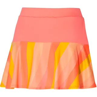 Damen Rock Mizuno  Release Flying Skirt Candy Coral M - orange - M