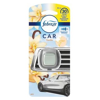 Febreze Autoduft Car, Duftstecker, mit Clip, für Lüftungsschlitz, Vanille