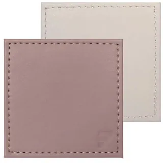 Freeform Untersetzer Altrosa, Textil, 10x10 cm, Wohntextilien, Tischwäsche, Untersetzer