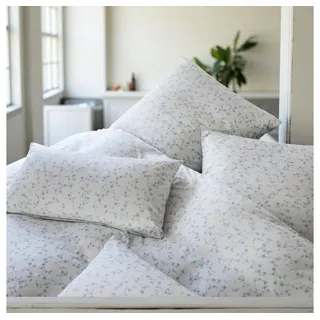 ELEGANTE Solid Jersey bleu 155 x 220 cm + 40 x 80 cm