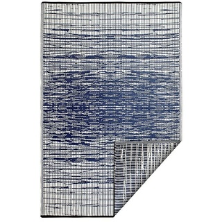 Outdoor-Teppich Brooklyn  (Blau/Weiß, 180 x 120 cm, 100 % Polypropylen)
