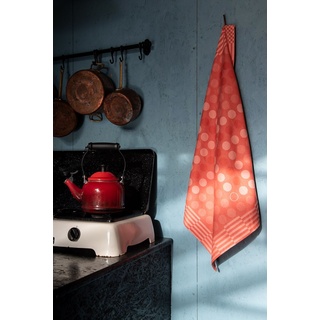 Tea Towels - 2er Set Geschirrhandtücher (Brettspiel Design) orangerot"Tea Towels - 2er Set Geschirrhandtücher (Brettspiel Design)"