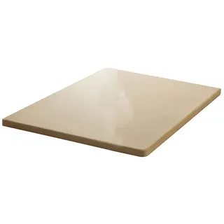 SANTOS XL Pizzastein eckig - 30,5x30,5x1cm - knusprige Pizza - Backofen, Kohlegrill, Gasgrill - Pizzaplatte/Backplatte - Pizza, Flammkuchen, Pita
