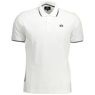 La Martina Poloshirt Elegantes Kurzarm-Polo für Herren in Weiß mit XL (52)