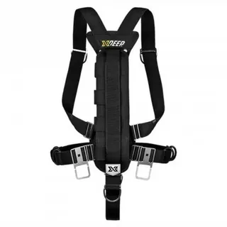 Xdeep Stealth 2.0 With No Wing Gurtsystem Mit Rückenplatte - Black - D