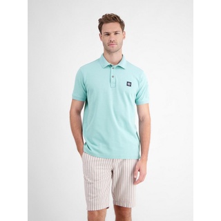 Lerros Poloshirt »LERROS Unifarbenes Poloshirt« Lerros Coastal Sea Blue S