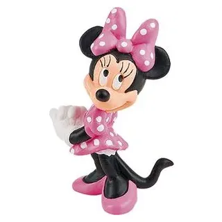 Bullyland Spielfigur Disney Micky Maus 15349, ab 3, Minnie Maus, 4,7 x 6,9 cm