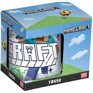 Minecraft Creeper Vs Miner Tasse, 325 ml
