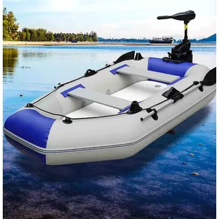 FJAUOQ Professional Schlauchboot Paddelboot für Personen Sportboot Ruderboot aufblasbares Boot Angelboot mit Aluboden,175x106cm