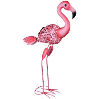 GLOBO Außenleuchte Metall H 74 cm 1x LED pink
