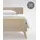 Single-Jersey 90 x 190 - 100 x 200 cm beige