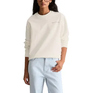 Marc O'Polo Sweatshirt Rückenprint Weiß XL