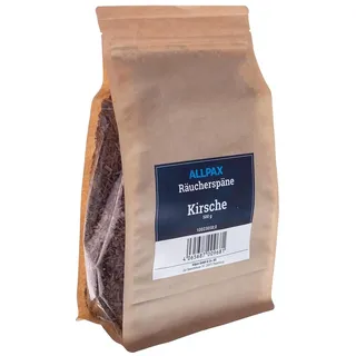 Allpax Räucherspäne Kirsche 500 g für Räucherpistole - Körnung 1,0 – 4,0 mm - Räucherholz, Smoking Chips, Räucherchips, Räuchermehl