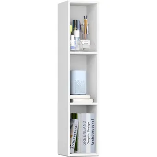 VASAGLE Bücherregal 24 x 20 x 94,8 cm Wolkenweiß