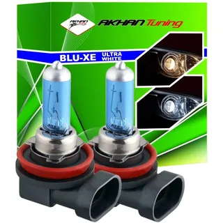 Akhan H835W - Xenon Look Halogen Lampen Set H8 12V 35W Super White