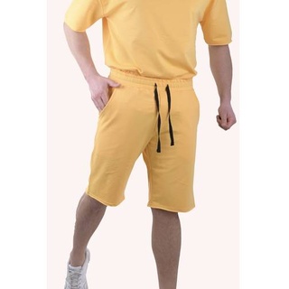 Kurze Hose Trainingshose Sporthose Sommer Shorts Hose Fitness Jogger JH-5011 L Gelb