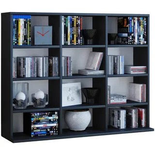 VCM Bücherregal Megosa Mini 102 x 23 x 83 cm Schwarz
