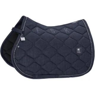 Eskadron Bouclé Crystal Schabracke Dressur navy Größe: DL