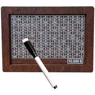 Spardose Mit Zähler, Tragbare Spardose Für Erwachsene, Sparziel-spardose Mit Stift, Sparschwein-dark Brown