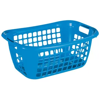 Sunware Wäschekorb Sunware Wäschekorb Basic 48L blau 55 x 38 x 23 cm blau