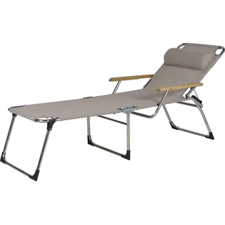 JAN KURTZ Amigo 40+ Sonnenliege 190 x 69 x 42 cm Taupe