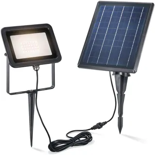 Esotec Solarstrahler Gartenstrahler Power Flood Garten, Solar Spot 102701