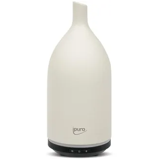 ipuro - Aroma Diffuser Air Sonic living white - eleganter Duftöl Diffuser mit Intervall- und Dauerbetriebsfunktion - stilvoller Luftbefeuchter mit Licht und Ultraschall Technologie