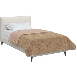 vidaXL Sommerdecke 155 x 220 cm Mikrofaser und Teddy-Fleece