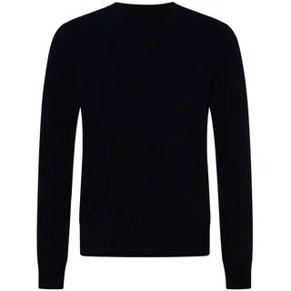 KKS STUDIOS Herren V-Neck Pullover aus 100% Kaschmir Sweater KK2350 26034 Navy - M
